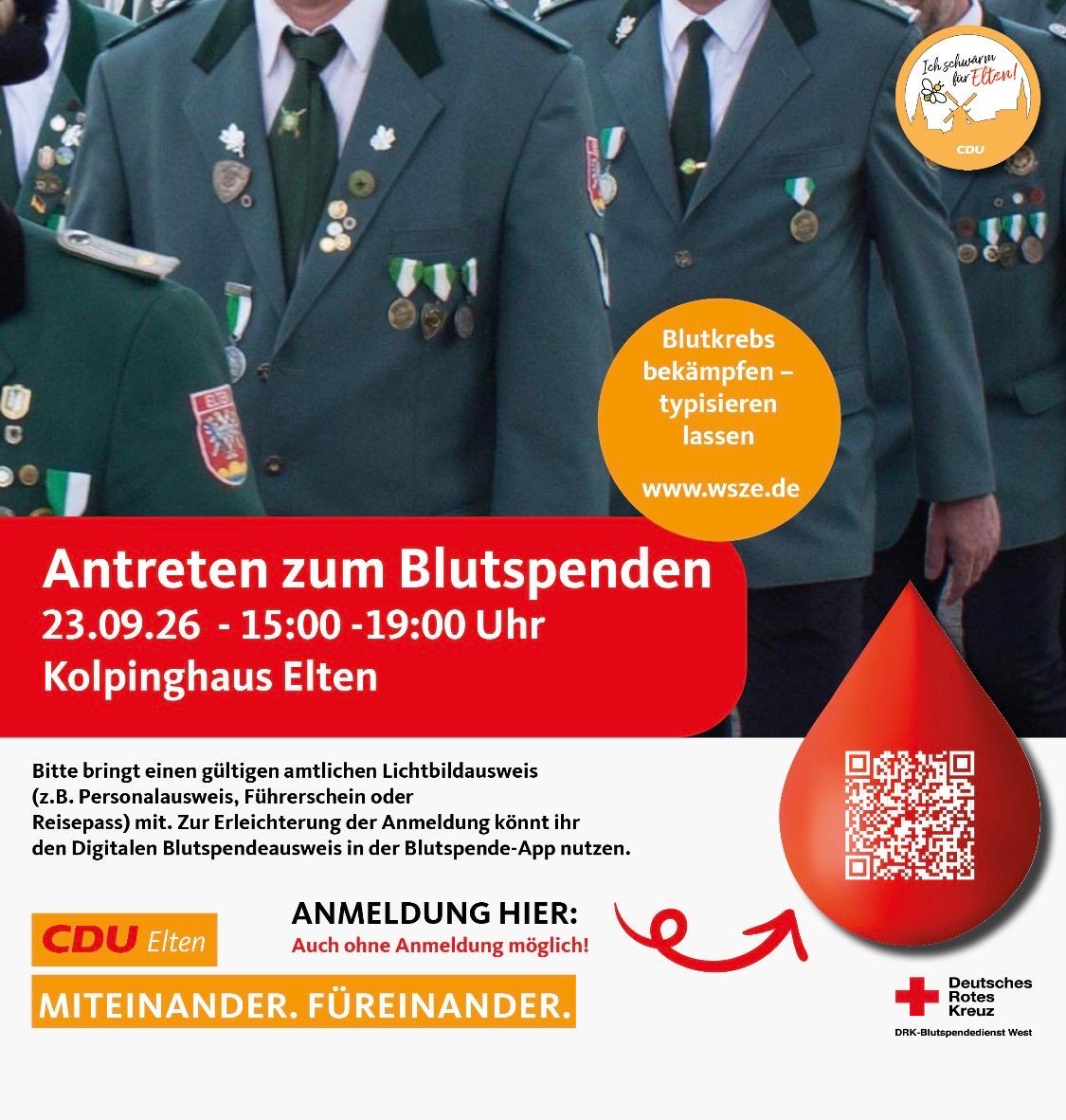 Blutspende Schuetzen