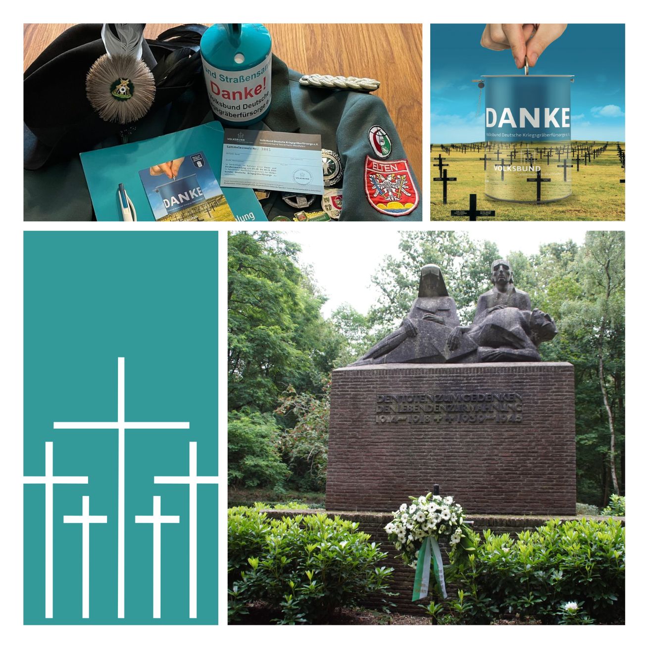 Info Start Kriegsgräbersammlung Social Media