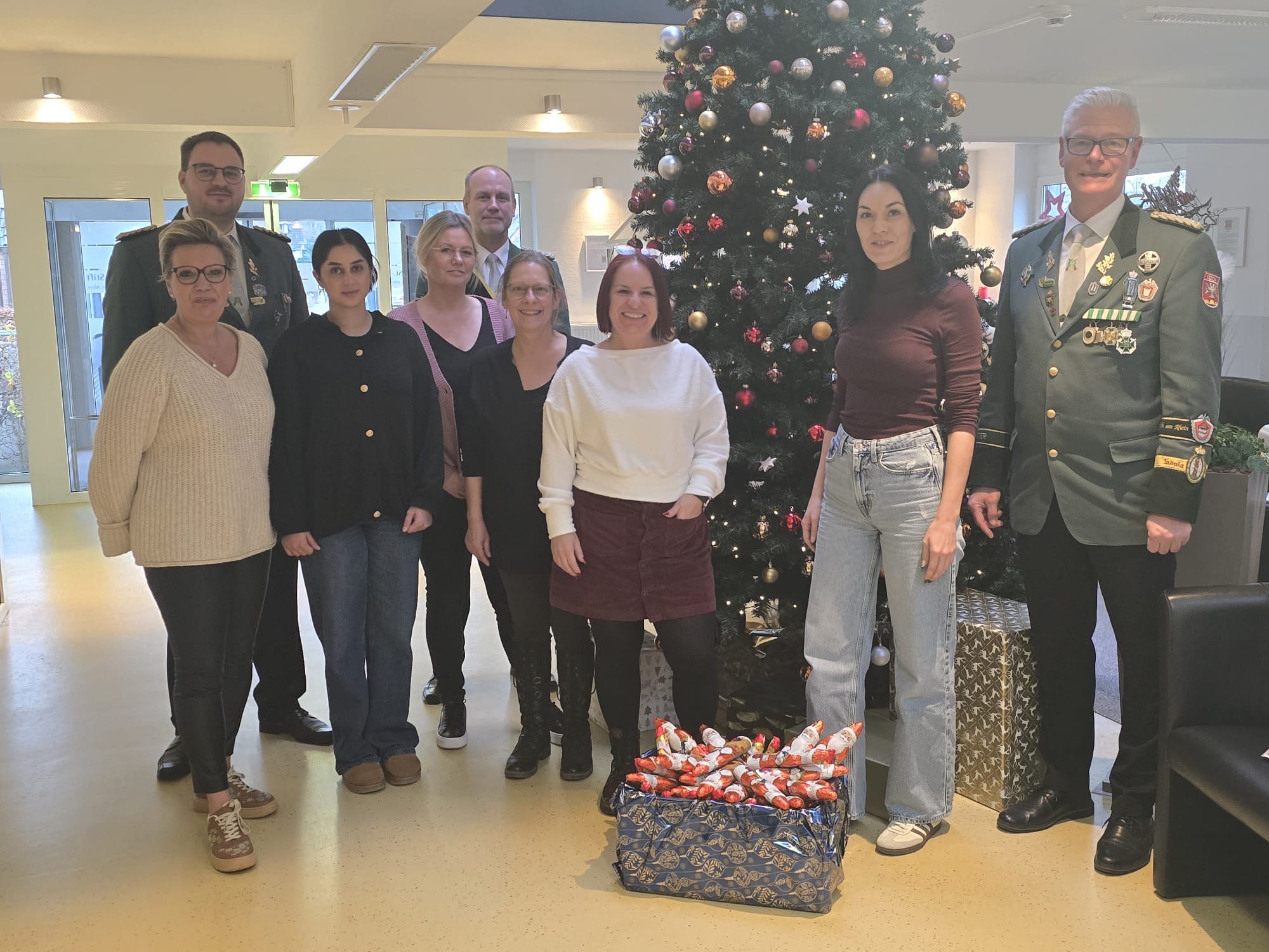 Nikolaus Übergabe Martinus Stift