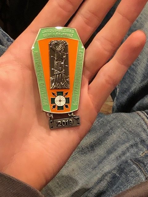 Ordenübergabe Tom