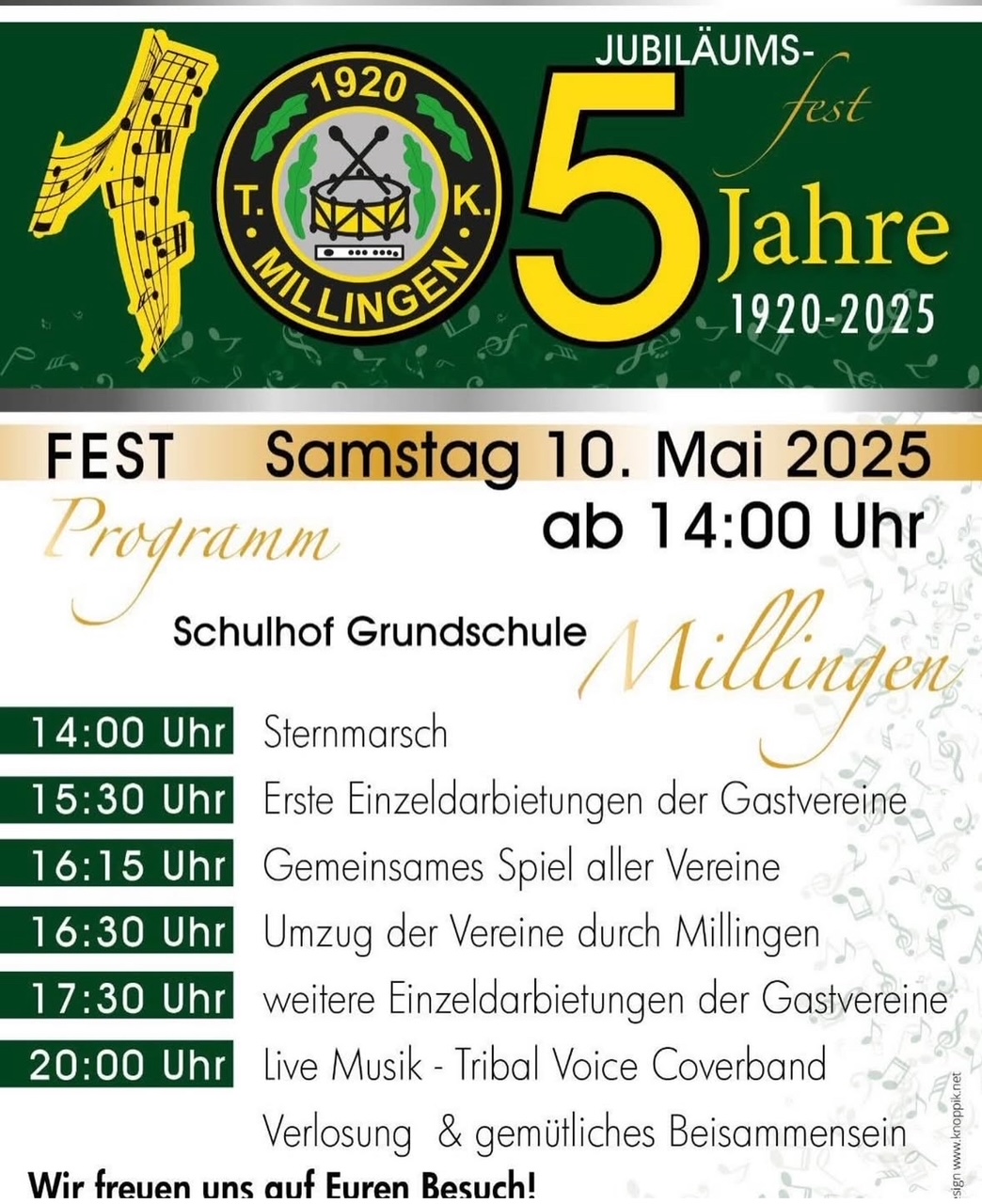 TK Millingen 100Jahre