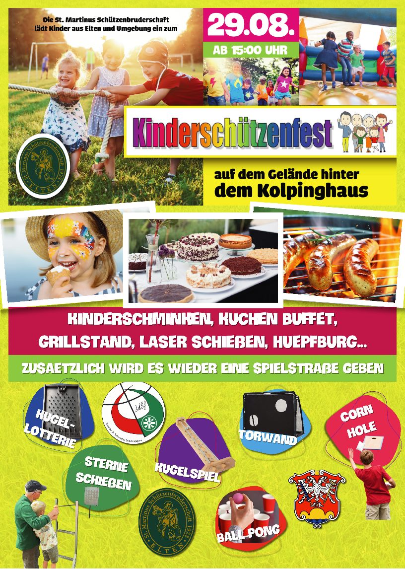 2026 08 29 Plakat Kinderschützenfest